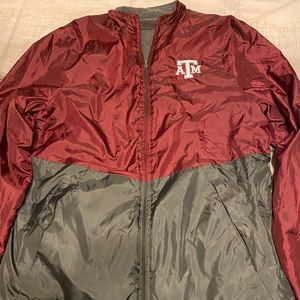Texas A&M reversible starter type jacket